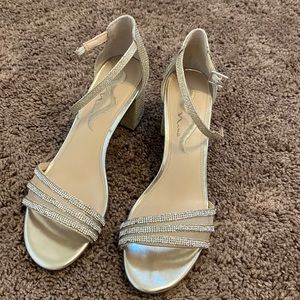 Nina Nagida Wedge Heels in Gold